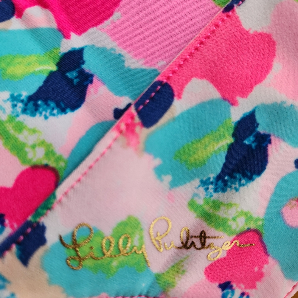 LILLY Pulitzer Pina Colada Club Head Wrap / Head Band / Hair Tie - Picture 4 of 4